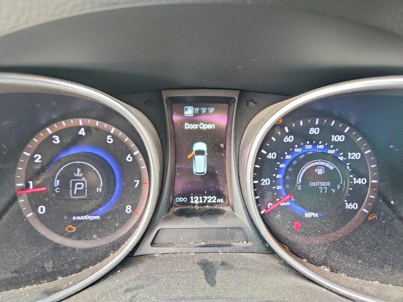 2014 Hyundai Santa fe VIN 5XYZU3LA7EG198532 COPART salvage auction — MINOR DENT/SCRATCHES, Ca - Dis/Dlr/Exp Only Clean Title, sold $2,400 on 2026-07-03 (photo 9)