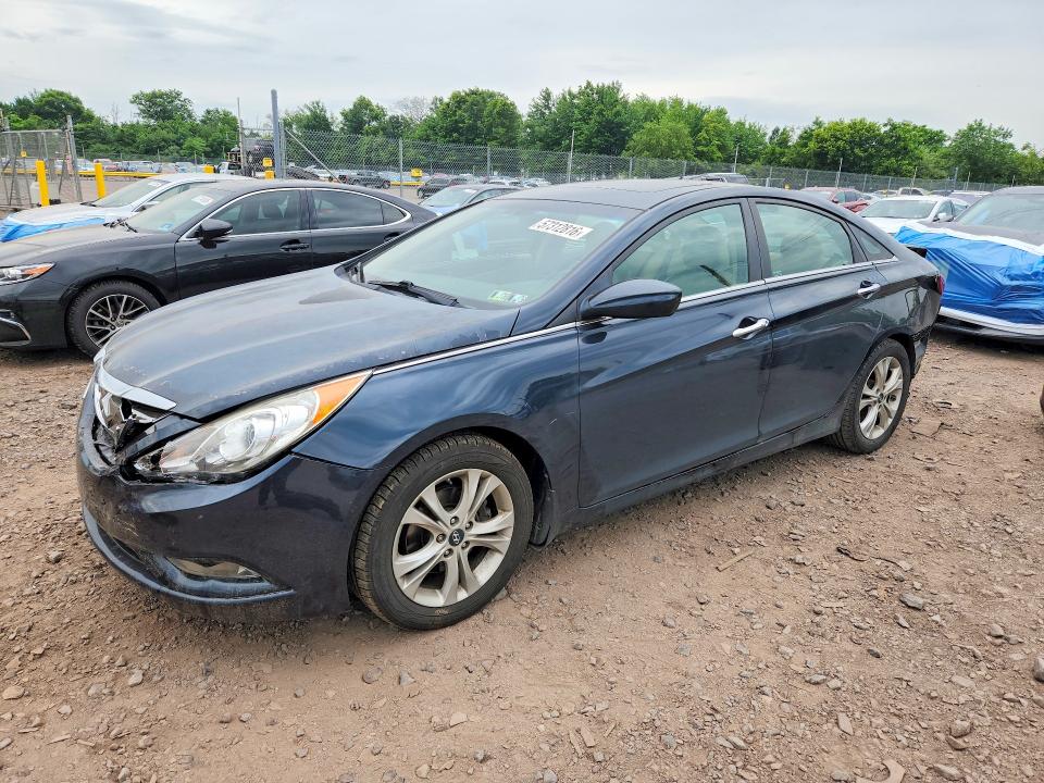 2013 Hyundai VIN 5NPEC4AC1DH792598 COPART salvage auction — REAR END, Pa - Certificate Of Salvage, sold $600 on 2026-07-15 (photo 1)
