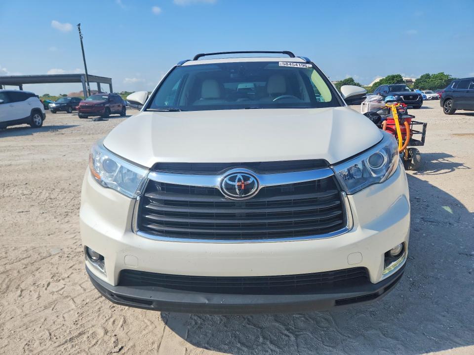 2016 Toyota VIN 5TDYKRFH2GS121537 COPART salvage auction — REAR END, Fl - Cert Of Title Slvg Rebuildable, sold $11,100 on 2026-07-16 (photo 5)