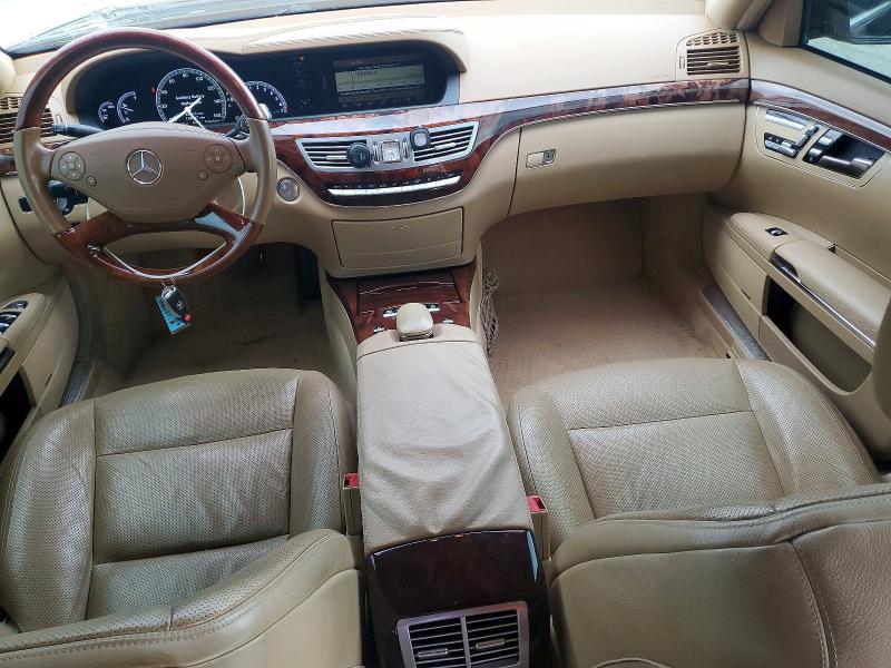 2010 Mercedes-benz S-klasse VIN WDDNG7BB1AA330322 COPART salvage auction — FRONT END, Sc - Cert Of Title-Salvage, sold $1,800 on 2026-07-31 (photo 8)