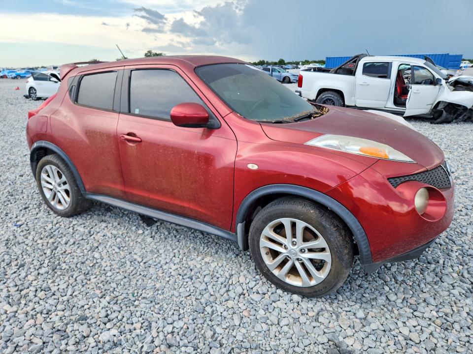 2011 Nissan Juke VIN JN8AF5MRXBT012641 COPART salvage auction — WATER/FLOOD, Fl - Certificate Of Title, sold $375 on 2026-07-14 (photo 4)