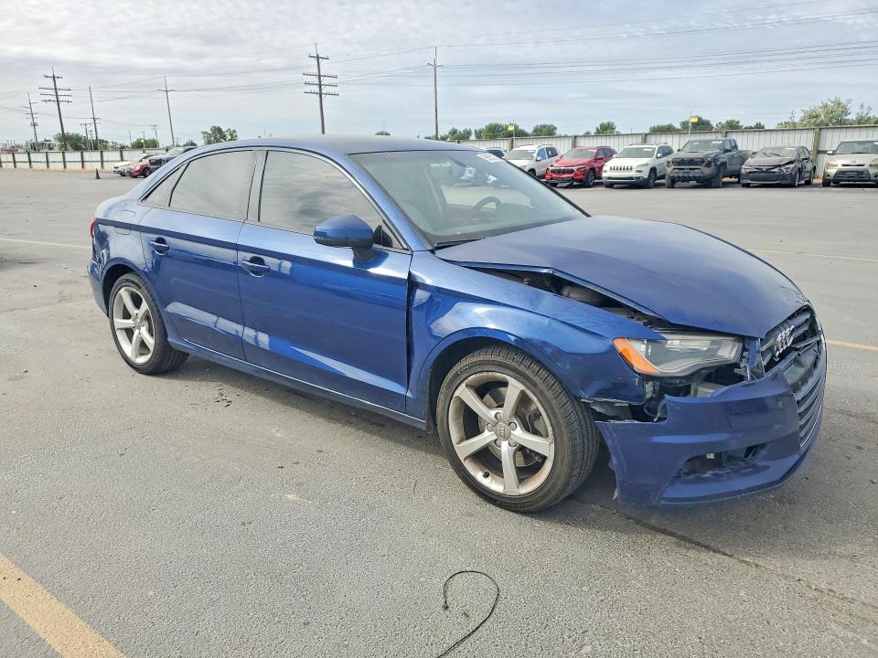 2015 Audi A3 VIN WAUACGFF3F1099719 COPART salvage auction — FRONT END, Id - Salvage Certificate Of Title, sold $1,250 on 2026-07-30 (photo 4)