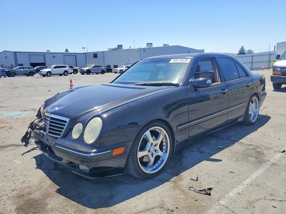2000 Mercedes-benz E-class VIN WDBJF65J9YA997981 COPART salvage auction — FRONT END, Ca - Salvage Certificate, sold $200 on 2026-07-06 (photo 1)