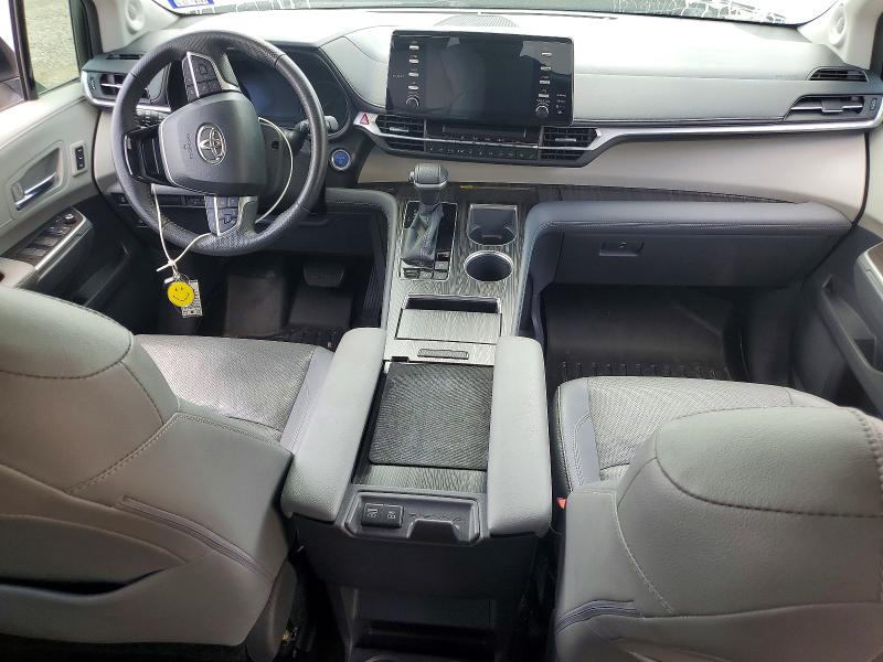 2021 Toyota VIN 5TDZRKEC1MS032910 COPART salvage auction — FRONT END, Tx - Salvage Vehicle Title, sold $17,100 on 2026-07-29 (photo 8)