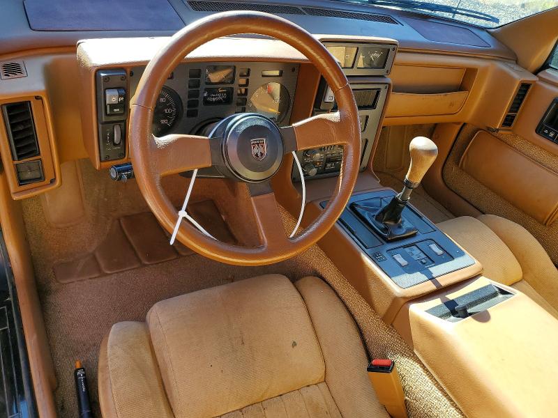 1988 Pontiac Fiero VIN 1G2PG1198JP213787 COPART salvage auction — MECHANICAL, CA - CERTIFICATE OF TITLE, sold $250 on 2026-08-20 (photo 8)