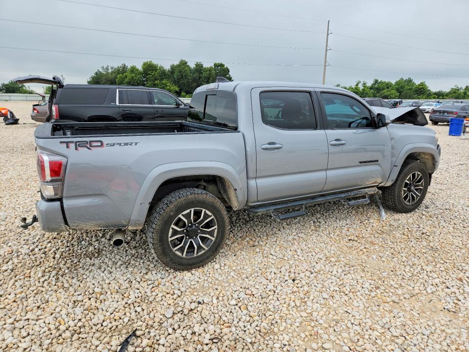 2020 Toyota Tacoma VIN 5TFAZ5CN3LX093381 COPART salvage auction — FRONT END, Tx - Salvage Vehicle Title, sold $10,400 on 2026-07-09 (photo 3)