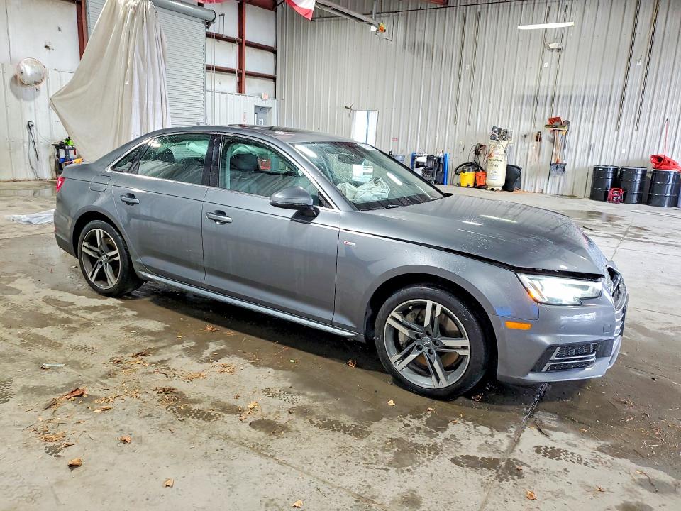 2018 Audi A4 VIN WAUENAF40JA029756 COPART salvage auction — FRONT END, Ny - Mv-907A Salvage Certificate, sold $4,950 on 2026-07-06 (photo 4)