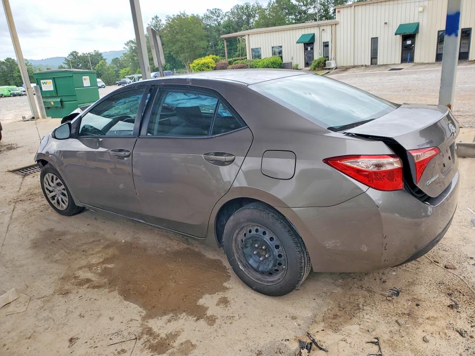 2019 Toyota Corolla VIN 5YFBURHE2KP865160 COPART salvage auction — FRONT END, AL - CERTIFICATE OF TITLE, sold $150 on 2026-07-14 (photo 2)