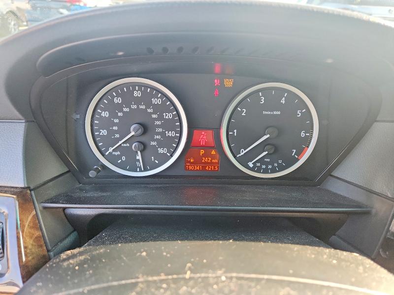 2004 BMW 5er VIN WBANA53564B846650 COPART salvage auction — REAR END, In - Cert Of Title-Salvage Title, sold $275 on 2026-07-17 (photo 9)