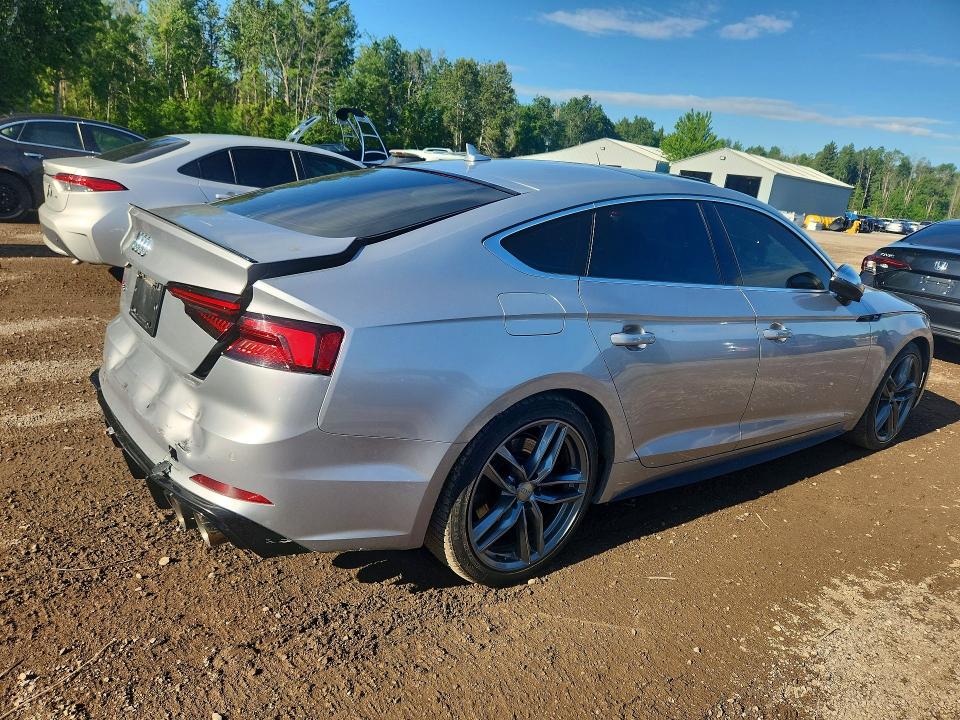 2018 Audi Rs5 VIN WAUC4CF53JA032956 COPART salvage auction — REAR END, On - Permit No Brand - Unfit, sold $9,300 on 2026-07-14 (photo 3)