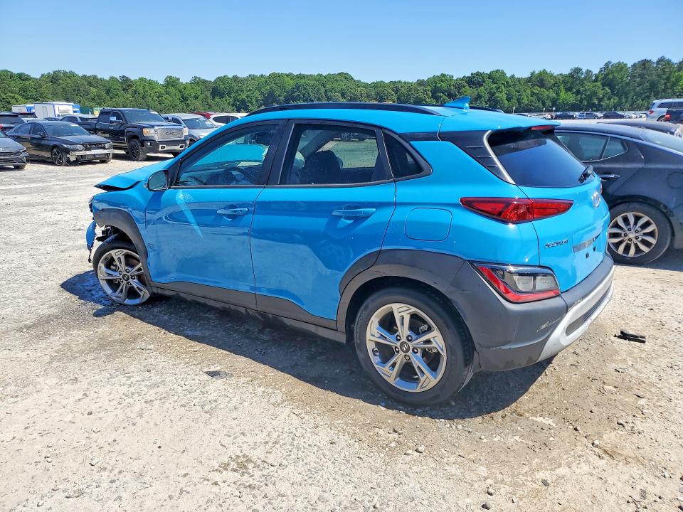 2023 Hyundai Kona VIN KM8K62AB7PU977878 COPART salvage auction — FRONT END, Ga - Certificate Of Title, sold $2,200 on 2026-07-07 (photo 2)