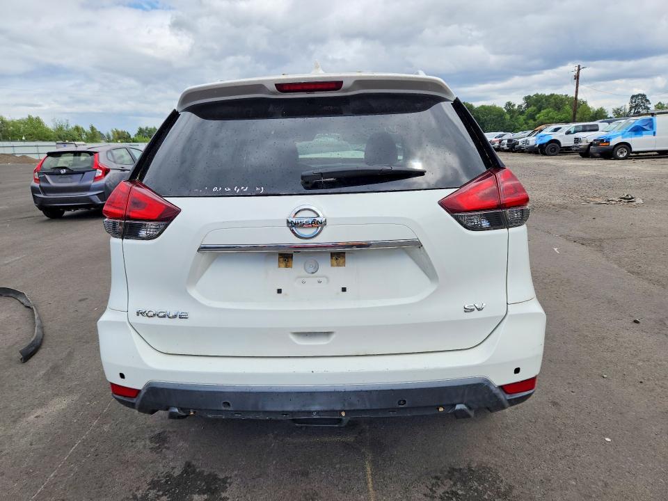 2017 Nissan Rogue VIN KNMAT2MTXHP548294 COPART salvage auction — FRONT END, Or - Salvage Title Certificate, sold $550 on 2026-07-27 (photo 6)