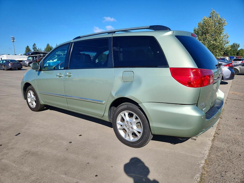 2006 Toyota Sienna VIN 5TDBA22C26S059890 COPART salvage auction — REAR END, Or - Salvage Title Certificate, sold $250 on 2026-07-27 (photo 2)