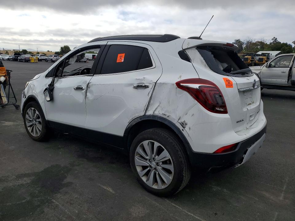 2017 Buick . VIN KL4CJASB9HB151864 COPART salvage auction — FRONT END, Ca - Salvage Certificate, sold $250 on 2026-07-08 (photo 2)