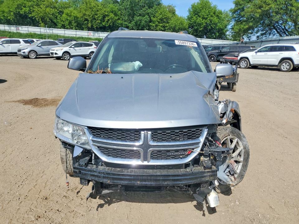 2018 Dodge Journey VIN 3C4PDDFG9JT301286 COPART salvage auction — FRONT END, Mi - Certificate Of Title, sold $700 on 2026-08-12 (photo 5)