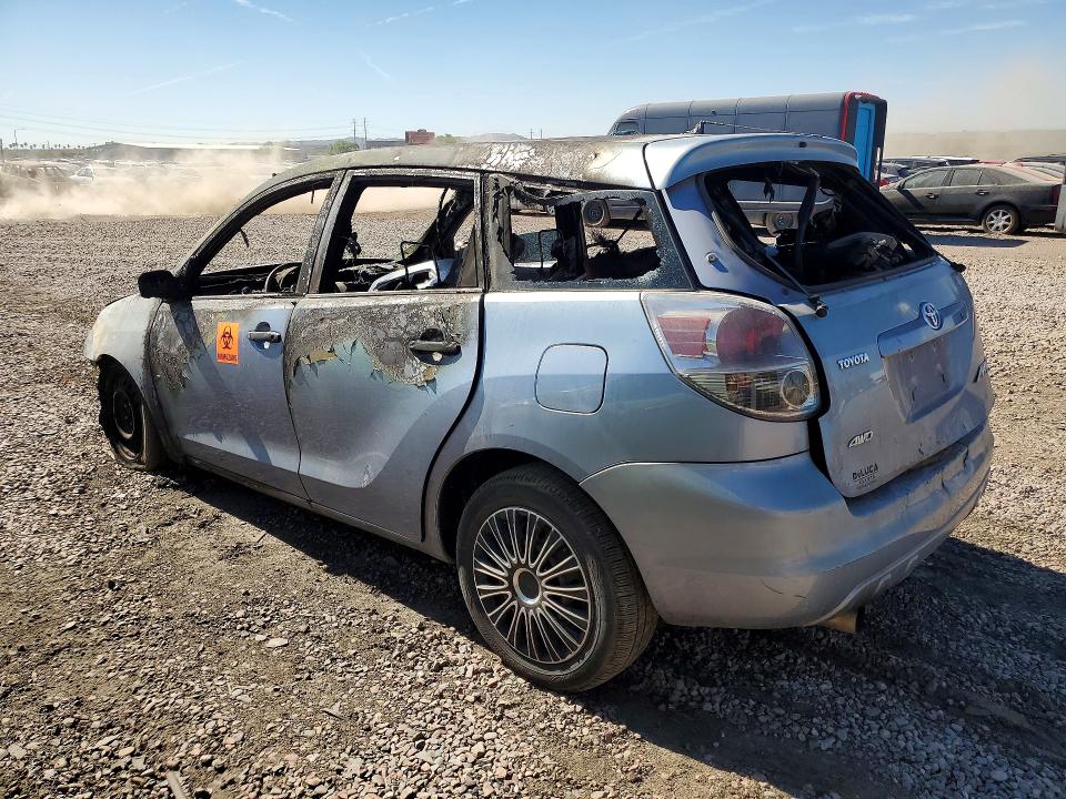2005 Toyota VIN 2T1LR32E35C458187 COPART salvage auction — ENGINE BURN, Az - Certificate Of Title, sold $475 on 2026-08-03 (photo 2)