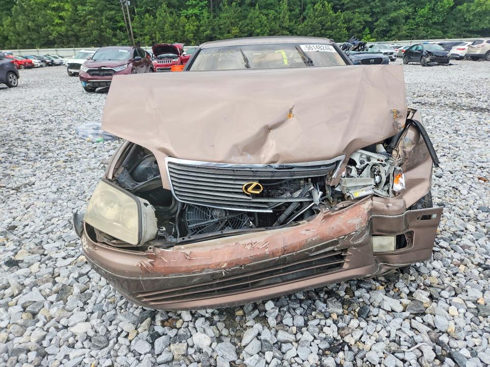 2000 Lexus Ls VIN JT8BH28F5Y0167275 COPART salvage auction — FRONT END, Ga - Cert Of Title-Salvage, sold $425 on 2026-07-09 (photo 5)