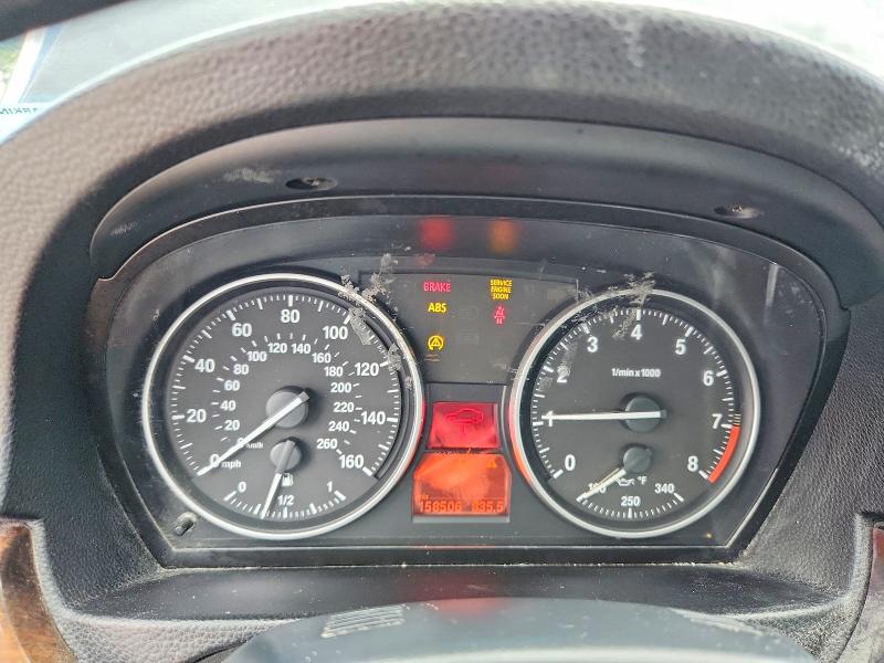 2011 BMW 3er VIN WBADX7C57BE580265 COPART salvage auction — FRONT END, GA - CERT OF TITLE-SALVAGE, sold $625 on 2026-07-28 (photo 9)