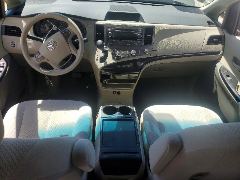 2011 Toyota Sienna VIN 5TDKK3DC6BS076606 COPART salvage auction — FRONT END, NJ - CERT OF TITLE-SALVAGE, sold $1,100 on 2026-07-27 (photo 8)