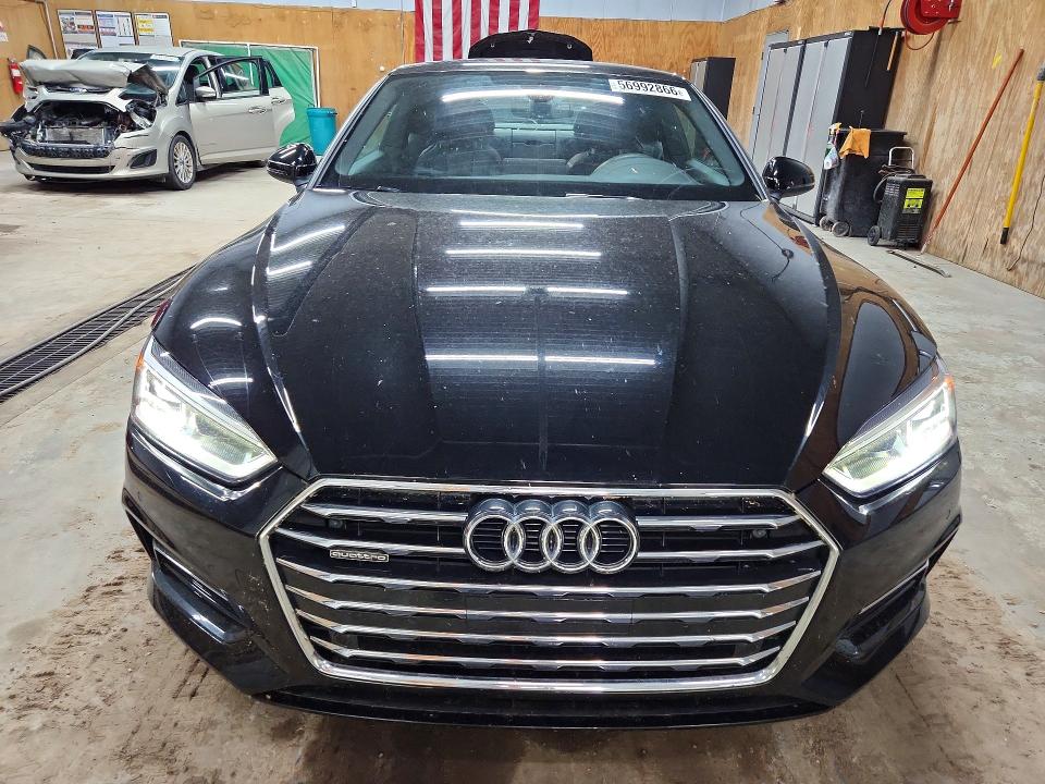 2018 Audi A5 VIN WAUPNAF55JA051348 COPART salvage auction — SIDE, Mi - Certificate Of Title, sold $8,100 on 2026-07-08 (photo 5)
