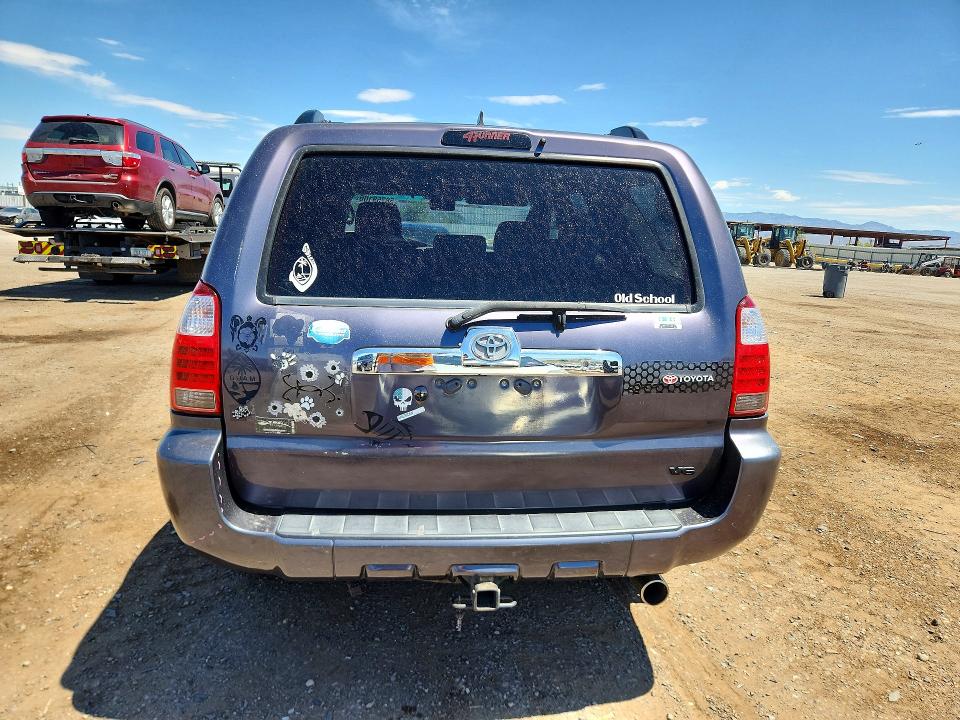 2007 Toyota 4runner VIN JTEZU14R478081697 COPART salvage auction — FRONT END, Az - Cert Of Title - Salvage, sold $2,150 on 2026-07-06 (photo 6)