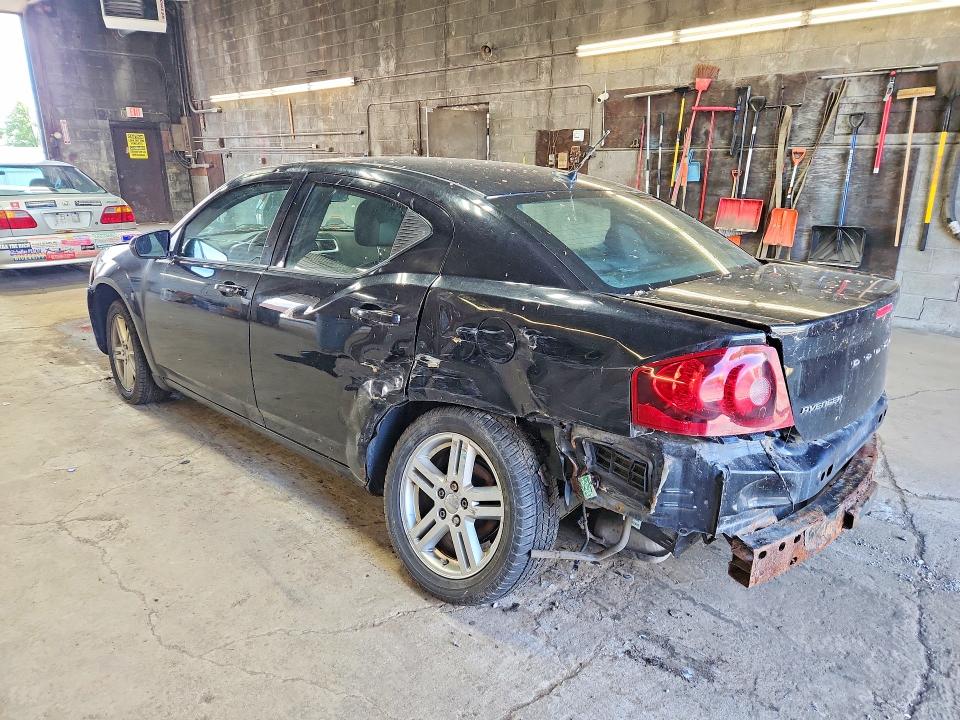 2011 Dodge Avenger VIN 1B3BD1FB7BN564893 COPART salvage auction — REAR END, Ny - Mv-907A Salvage Certificate, sold $425 on 2026-07-06 (photo 2)