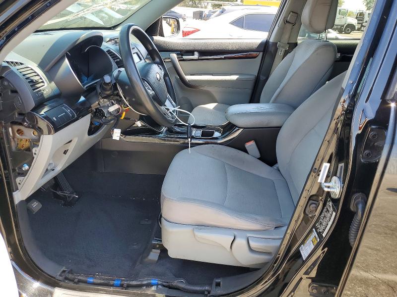 2015 Kia Sorento VIN 5XYKT3A64FG629090 COPART salvage auction — VANDALISM, Ca - Salvage Certificate, sold $1,400 on 2026-07-31 (photo 7)