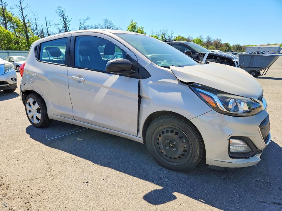 2020 Chevrolet Spark VIN KL8CA6SA4LC469512 COPART salvage auction — FRONT END, Ny - Mv-907A Salvage Certificate, sold $1,400 on 2026-07-08 (photo 4)