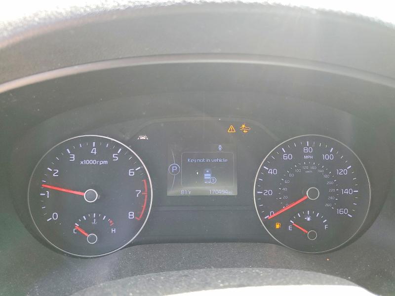 2018 Kia Sportage VIN KNDPNCAC7J7399492 COPART salvage auction — REAR END, Mi - Certificate Of Title, sold $1,100 on 2026-07-31 (photo 9)