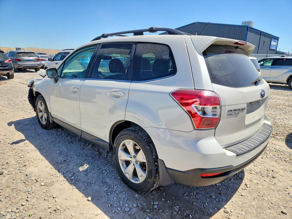 2015 Subaru Forester VIN JF2SJAHC8FH513888 COPART salvage auction — FRONT END, Ut - Salvage Certificate, sold $1,900 on 2026-07-24 (photo 2)