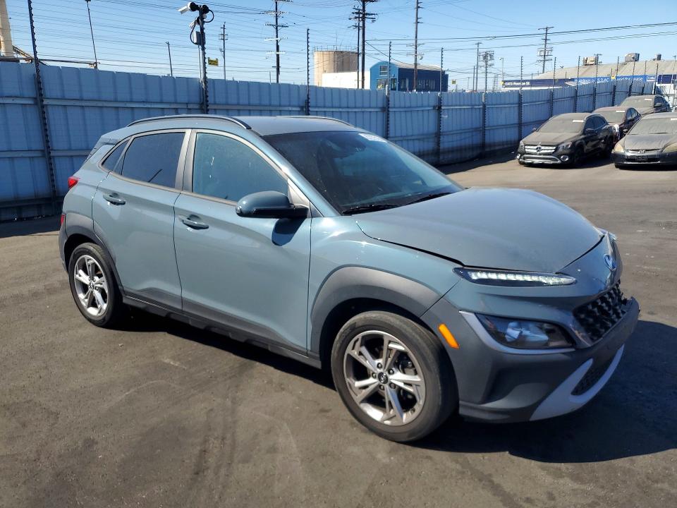 2023 Hyundai Kona VIN KM8K62AB0PU937920 COPART salvage auction — FRONT END, CA - SALVAGE CERTIFICATE, sold $3,200 on 2026-07-20 (photo 4)