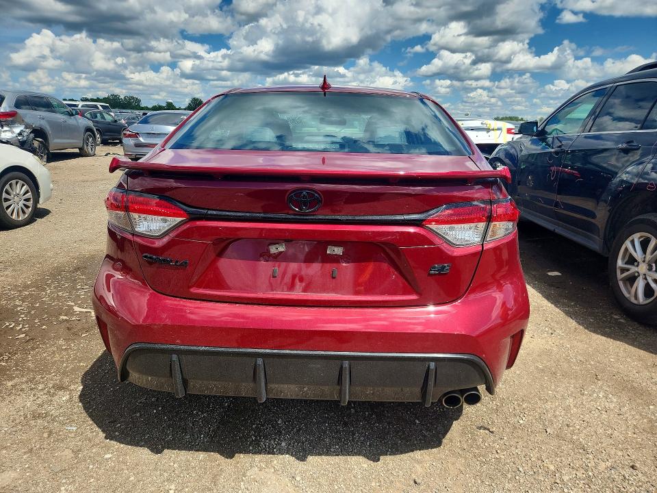 2025 Toyota VIN 5YFS4MCE3SP239272 COPART salvage auction — SIDE, Wv - Salvage Certificate, sold $250 on 2026-07-21 (photo 6)