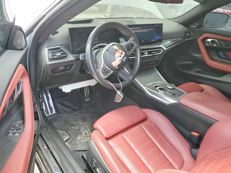 2024 BMW M240i VIN 3MW53CM05R8E14416 COPART salvage auction — FRONT END, Ga - Cert Of Title-Salvage, sold $24,100 on 2026-07-21 (photo 8)