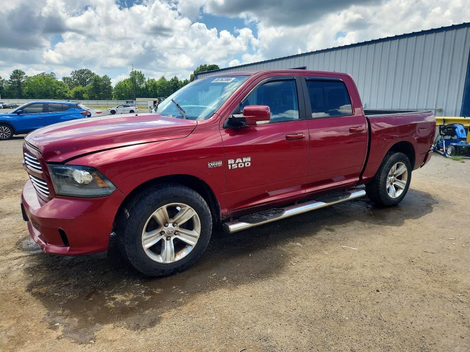 2013 Ram 1500 VIN 1C6RR7MT9DS614041 COPART salvage auction — VANDALISM, La - Cert Of Title-Salvage, sold $2,200 on 2026-07-02 (photo 1)