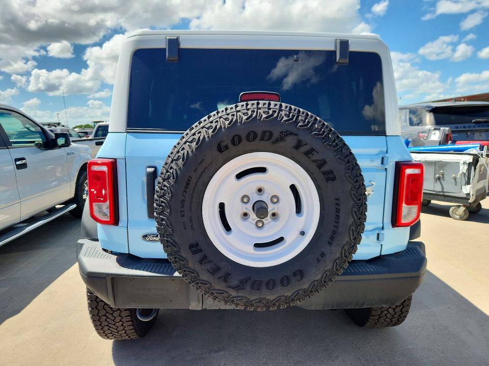 2025 Ford Bronco VIN 1FMEE4DP4SLA43081 COPART salvage auction — FRONT END, Tx - Salvage Vehicle Title, sold $23,300 on 2026-07-02 (photo 6)