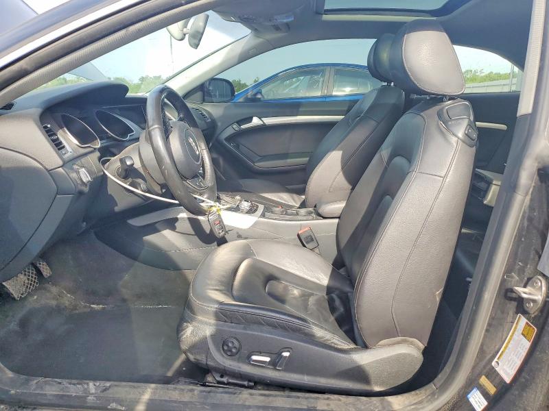 2014 Audi A5 VIN WAULFBFR4EA005729 COPART salvage auction — FRONT END, On - Permit No Brand - Unfit, sold $500 on 2026-07-02 (photo 7)
