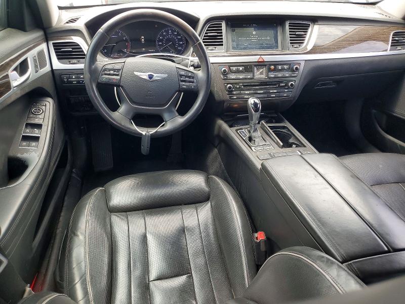 2015 Hyundai Genesis VIN KMHGN4JE7FU047671 COPART salvage auction — FRONT END, Fl - Certificate Of Title (P), sold $2,150 on 2026-07-08 (photo 8)