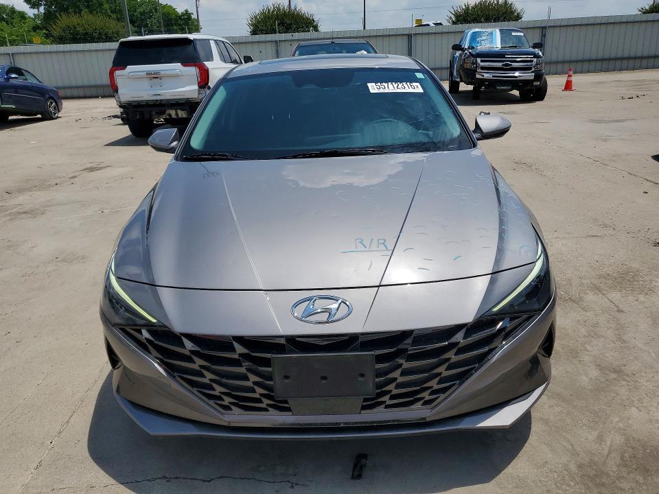 2022 Hyundai Elantra VIN KMHLN4AJ5NU031043 COPART salvage auction — HAIL, Tx - Certificate Of Title, sold $10,900 on 2026-07-13 (photo 5)