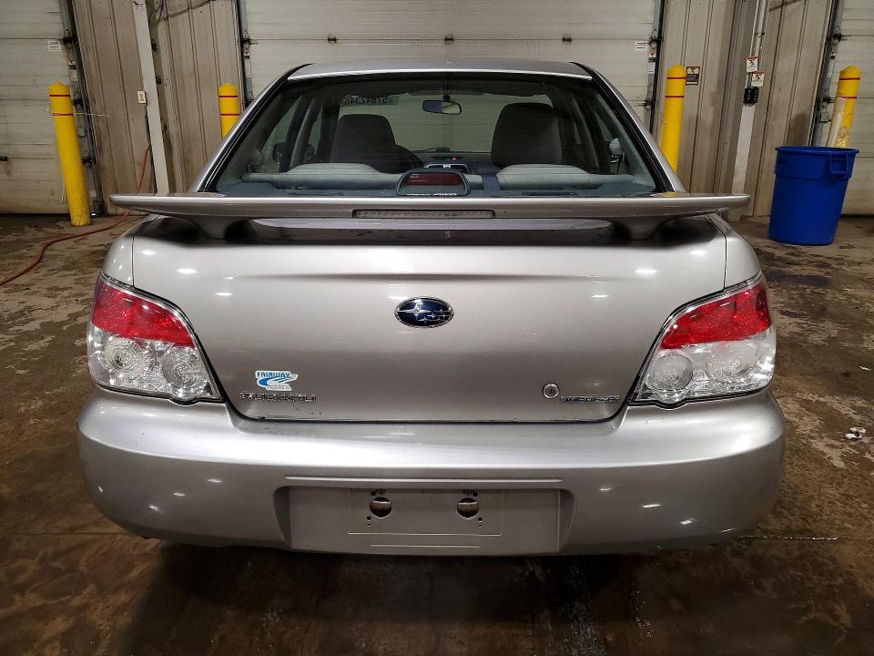2007 Subaru Impreza VIN JF1GD61617H521769 COPART salvage auction — FRONT END, PA - CERT OF SALV-R=RECONSTRUCTED, sold $400 on 2026-07-21 (photo 6)