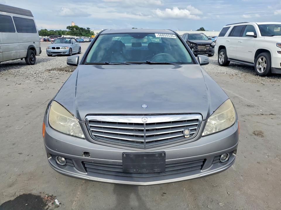 2010 Mercedes-benz C class VIN WDDGF8BB6AR092342 COPART salvage auction — UNDERCARRIAGE, FL - CERT OF TITLE SLVG REBUILDABLE, sold $350 on 2026-07-20 (photo 5)