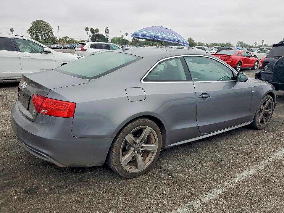 2016 Audi A5 VIN WAUM2AFR7GA017063 COPART salvage auction — FRONT END, Ca - Salvage Certificate, sold $3,500 on 2026-07-28 (photo 3)