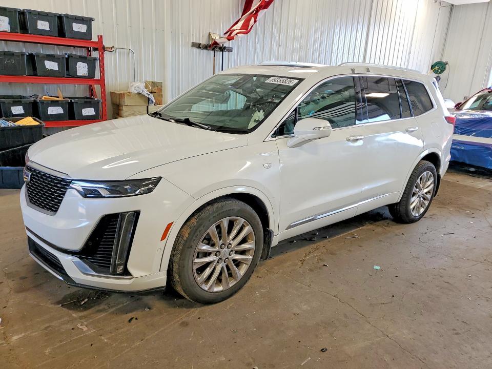 2020 Cadillac Xt6 VIN 1GYKPDRS1LZ130198 COPART salvage auction — HAIL, Mn - Cert Of Title-Salvage, sold $9,200 on 2026-07-21 (photo 1)