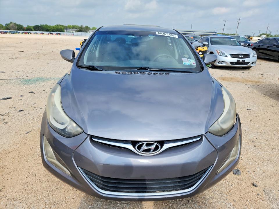 2014 Hyundai VIN 5NPDH4AE4EH488052 COPART salvage auction — SIDE, La - Cert Of Title-Salvage, sold $900 on 2026-07-09 (photo 5)