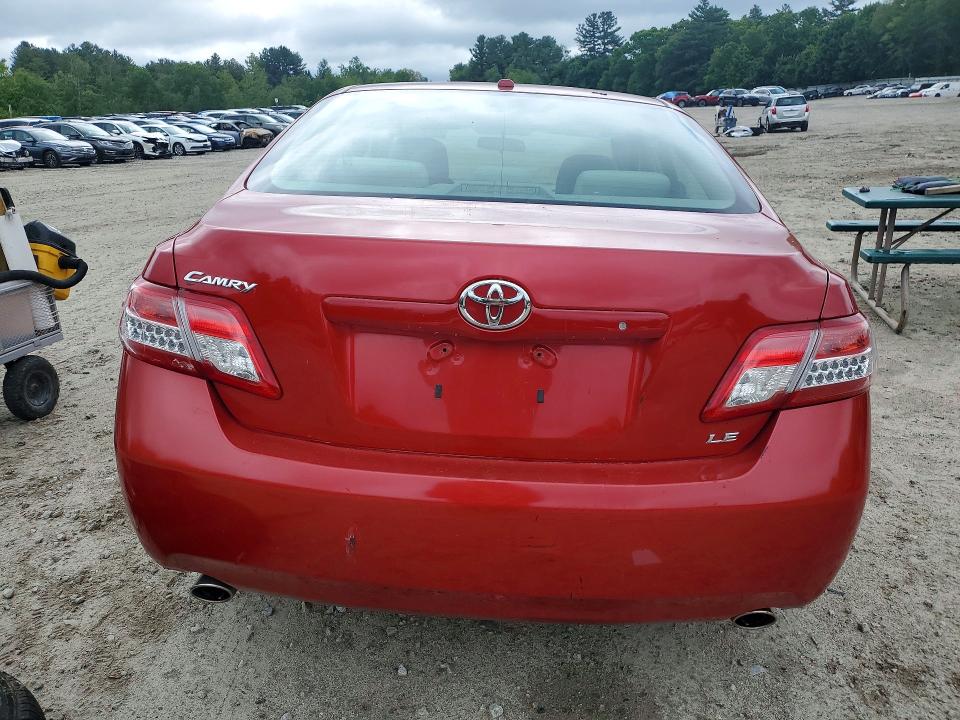 2010 Toyota Camry VIN 4T1BK3EK4AU104902 COPART salvage auction — FRONT END, Ma - Cert Of Title-Reconstrctd Coll, sold $725 on 2026-07-06 (photo 6)