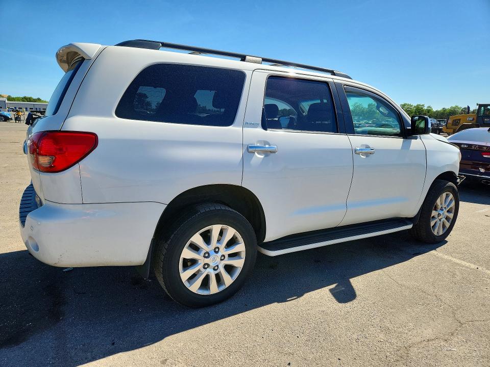 2011 Toyota Sequoia VIN 5TDDY5G10BS051794 COPART salvage auction — FRONT END, Ny - Mv-907A Salvage Certificate, sold $4,500 on 2026-07-08 (photo 3)