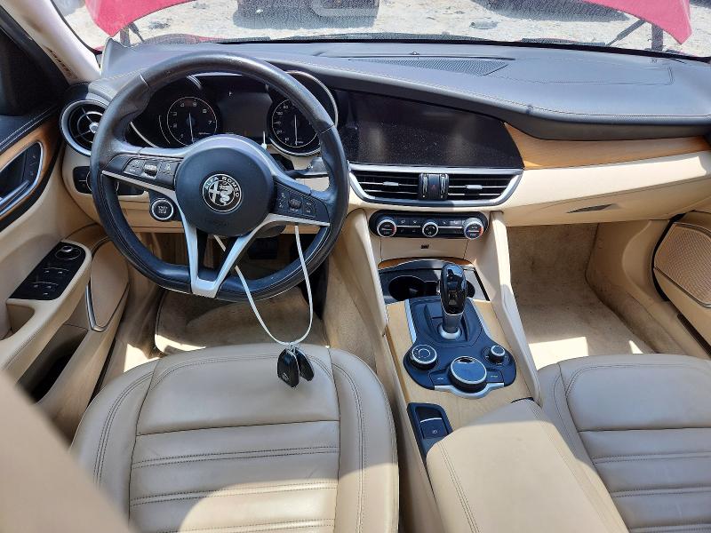 2017 Alfa romeo Giulia VIN ZARFAECN8H7549319 COPART salvage auction — MECHANICAL, Al - Certificate Of Title, sold $3,500 on 2026-07-28 (photo 8)