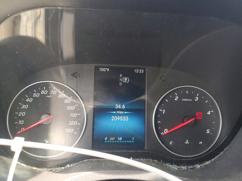2022 Mercedes-benz Sprinter VIN W1X8E33Y7NN210001 COPART salvage auction — SIDE, Nc - Salvage Certificate Of Title, sold $3,100 on 2026-07-29 (photo 9)