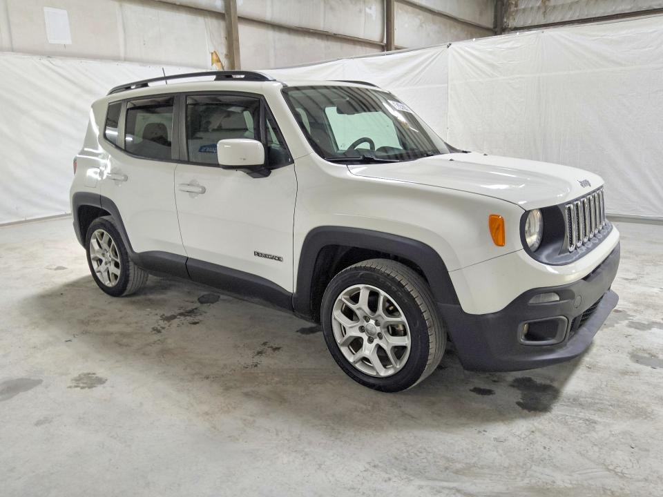 2018 Jeep Renegade VIN ZACCJABBXJPH43307 COPART salvage auction — MINOR DENT/SCRATCHES, TN - CERTIFICATE OF TITLE, sold $550 on 2026-07-30 (photo 4)