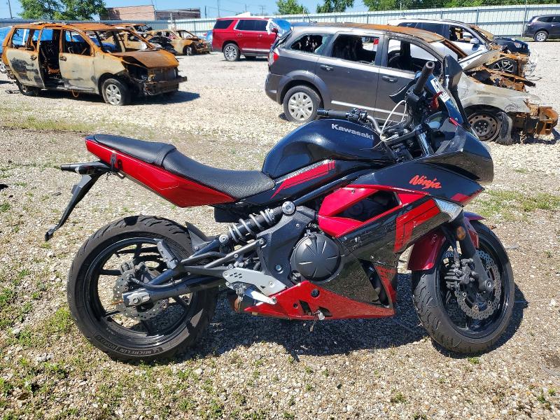 2011 Kawasaki Er VIN JKAEXEC18BDA64802 COPART salvage auction — SIDE, IL - SALVAGE CERTIFICATE, sold $1,100 on 2026-07-29 (photo 1)
