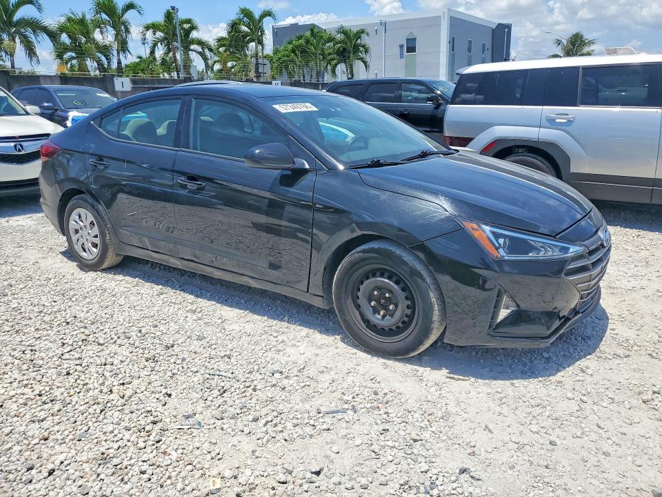 2019 Hyundai Elantra VIN 5NPD74LF9KH497107 COPART salvage auction — MINOR DENT/SCRATCHES, Ma - Cert Of Title-Salvage, sold $5,200 on 2026-07-03 (photo 4)